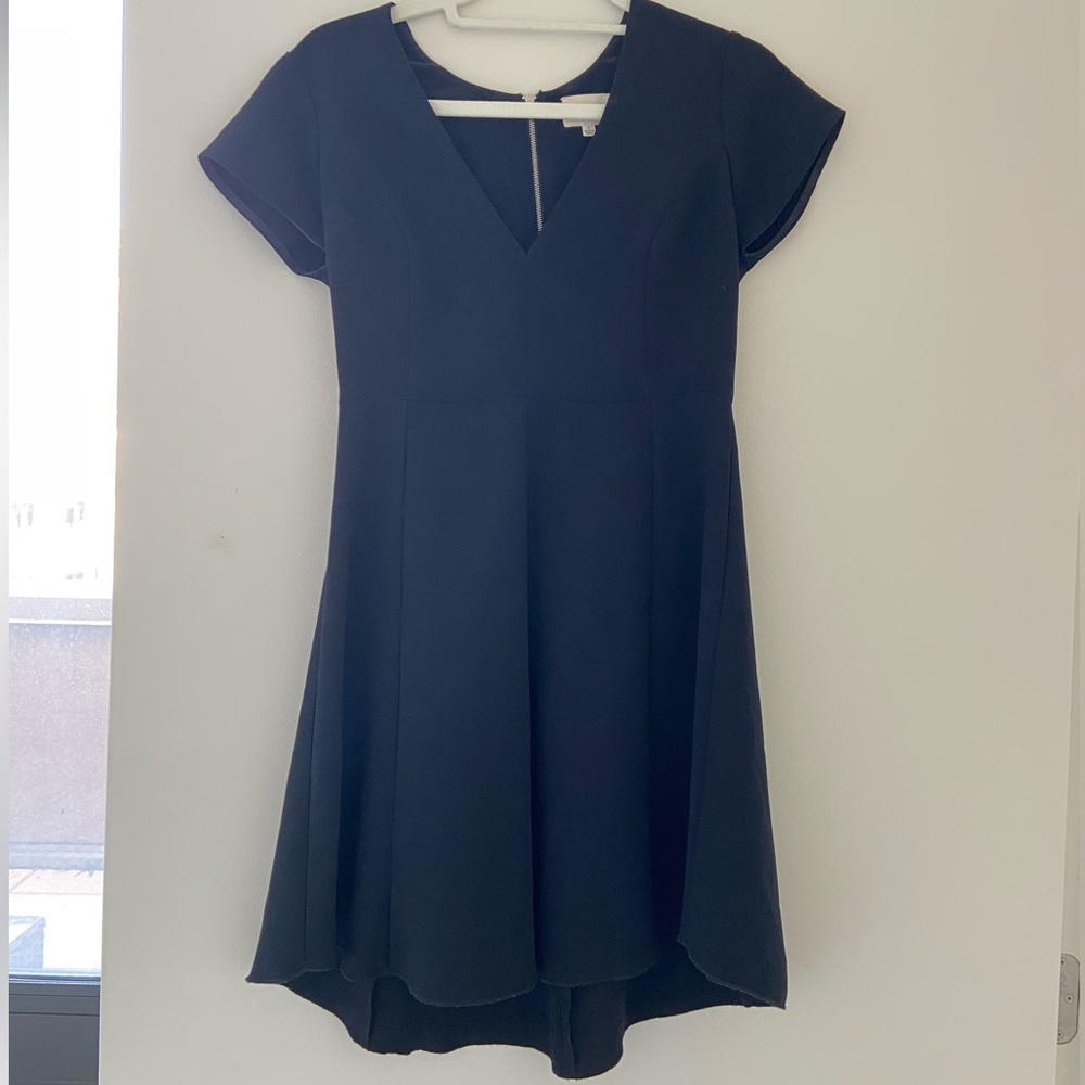 Little skater black dress